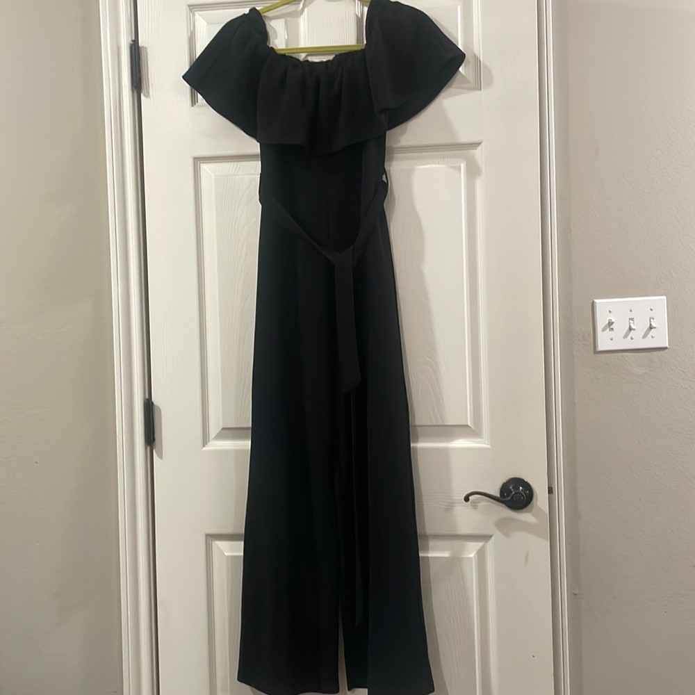 Black jump suit